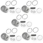 Areyourshop, размер отверстия мотоцикла STD 56,40 мм, комплект поршней для Yamaha TZR125 + 0,25 + 0,50 + 0,75 + 1,00 87-94, детали двигателя, моторные кольца