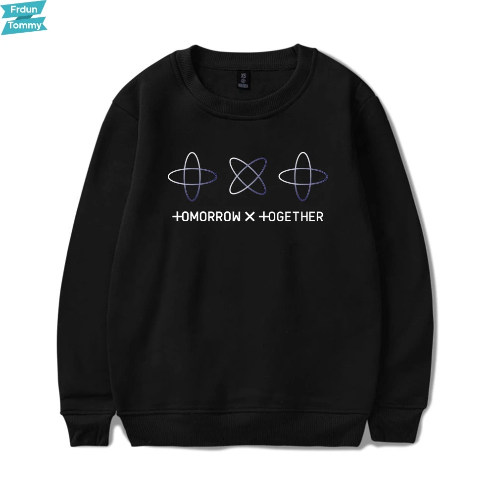 Толстовка с капюшоном и длинным рукавом TXT Tomorrow X Together для мужчин женщин