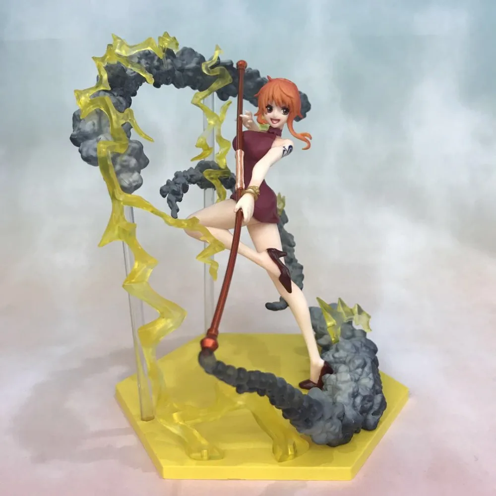 Новая горячая распродажа ZERO EX ONE PIECE соломенная шляпа Пираты Nami Clima-Такт черный шар