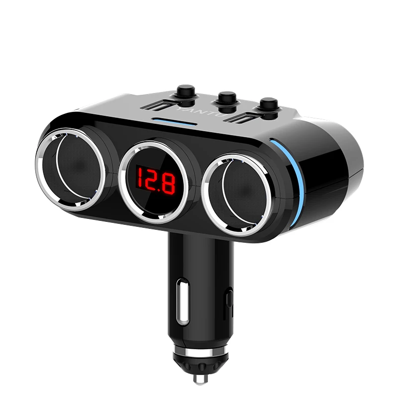 Автомобильный разветвитель прикуривателя 12 24 в 1 а 100 вт|monitor adapter|monitor usb poweredmonitor