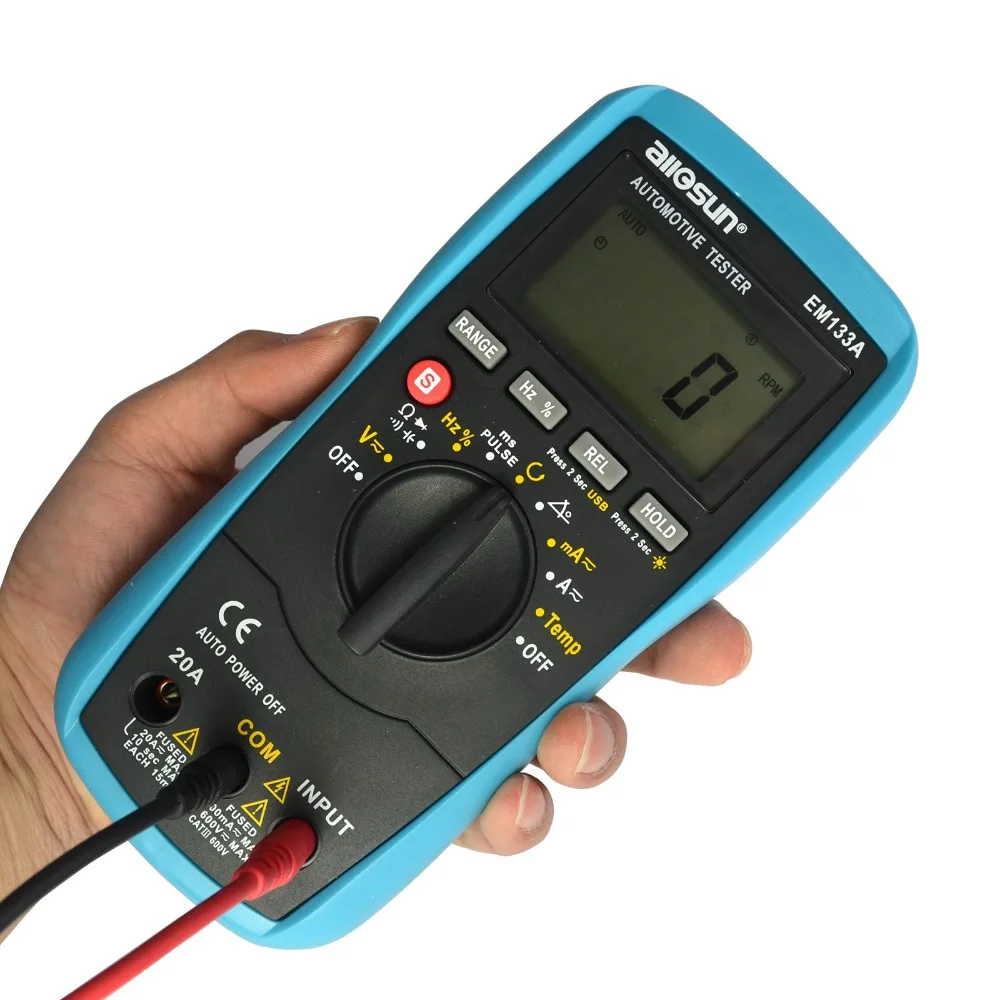 Цифровой Автомобильный Мультиметр Автозапуск сканер автомобильный