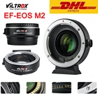 Адаптер Viltrox для объектива Canon EF, адаптер для объектива камеры EOS M5, M6, M50, M10, M100, M3, автофокус, 0,71x, 1, 5, 5, 2 м, 1 м