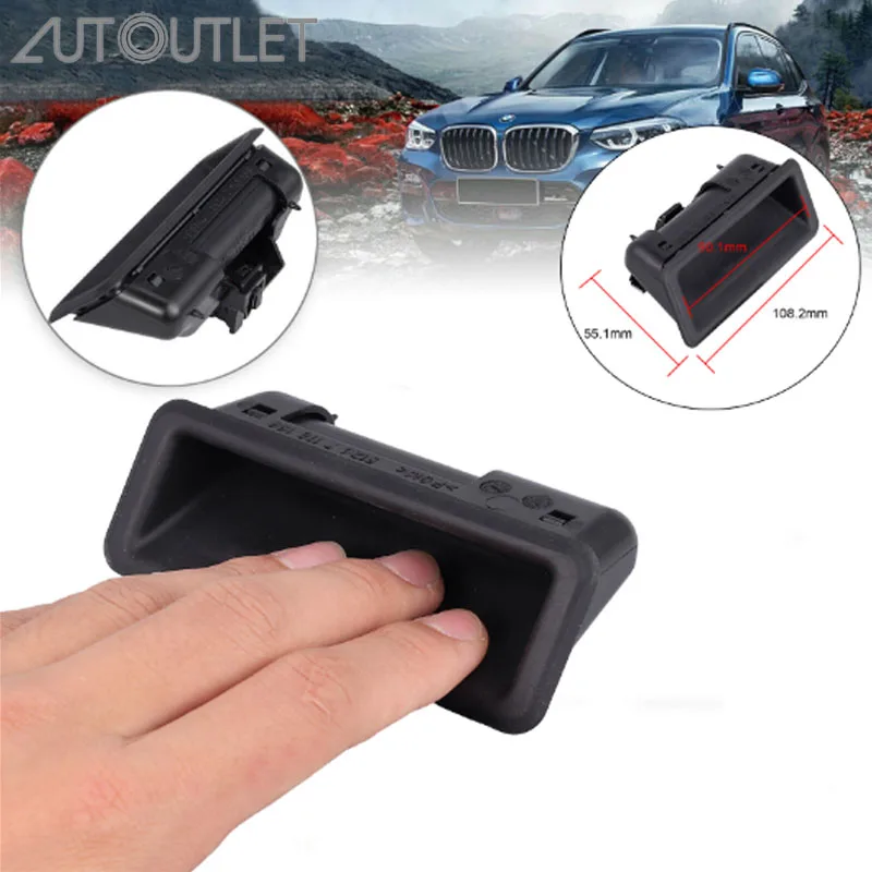 AUTOUTLET ABS Задняя ручка 51247118158 7118158 для BMW E88 82 E90 91 92 93 E60 61 X1 X5 X6 Автомобильный Замок