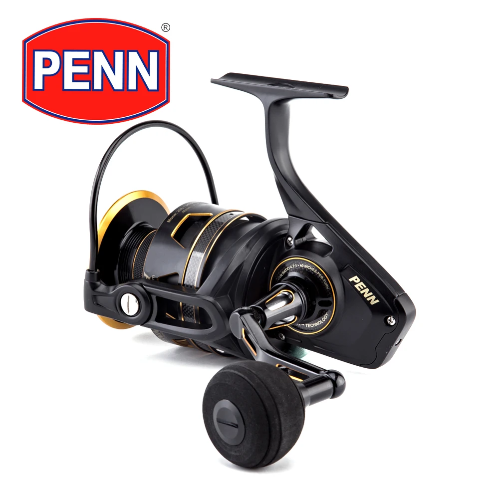 PENN CLASH 3000 8000 8 + 1 шариковый подшипник спиннинга рыболовная Катушка HT 100 углеродное