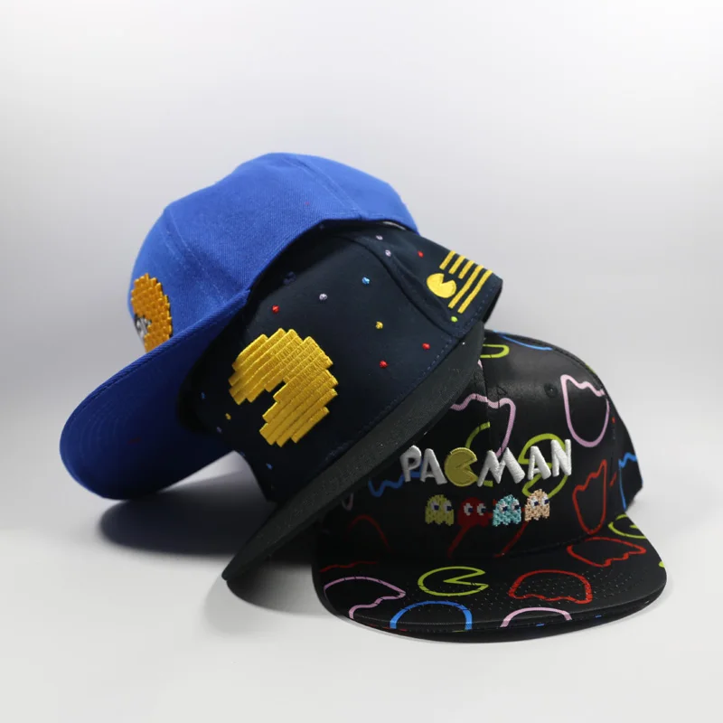 Игровая шапка Pac Man бейсболка Pacman мультяшная Повседневная для взрослых в стиле