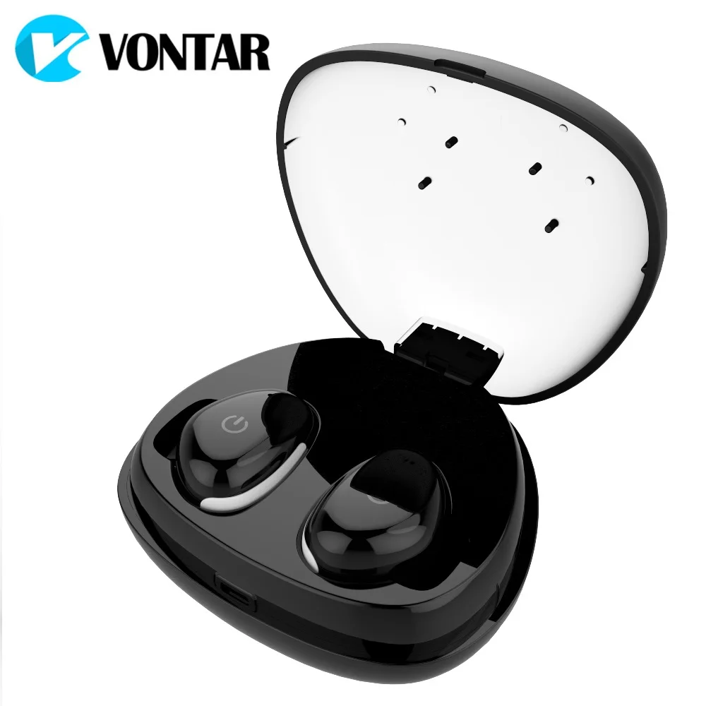 VONTAR I8S TWS сенсорные беспроводные наушники Близнецы наушники Bluetooth с аккумулятором чехол Гарнитуры Hands Free IPX5 водонепроницаемые