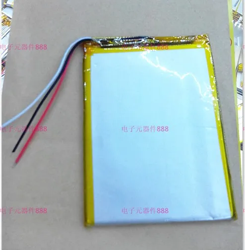 

New Hot A Navigator 5075100 5076100 battery batteries /GPS /3.7V high-capacity rechargeable three lines Rechargeable Li-ion Cell