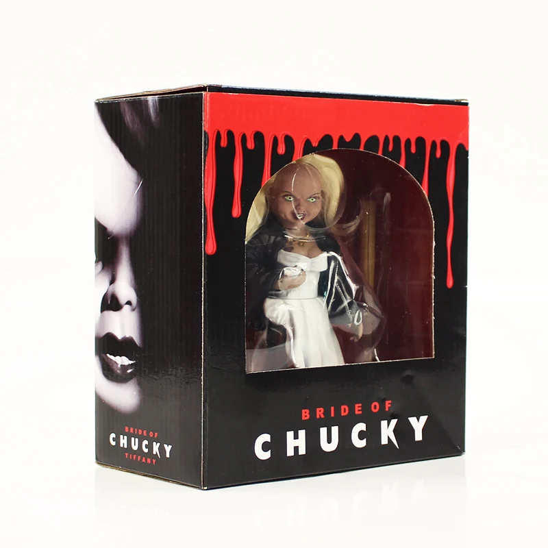 chucky01 15 см нека Невеста Чаки ребенок играть свадебное платье Ver. Чаки ПВХ фигурка игрушки Brinquedos Коллекционная модель игрушки хорошие мальчики - Цвет: chucky01