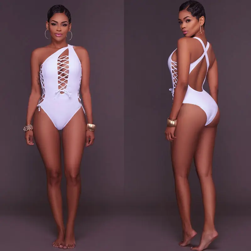 Женский слитный купальник горячая распродажа Монокини бандажный женский