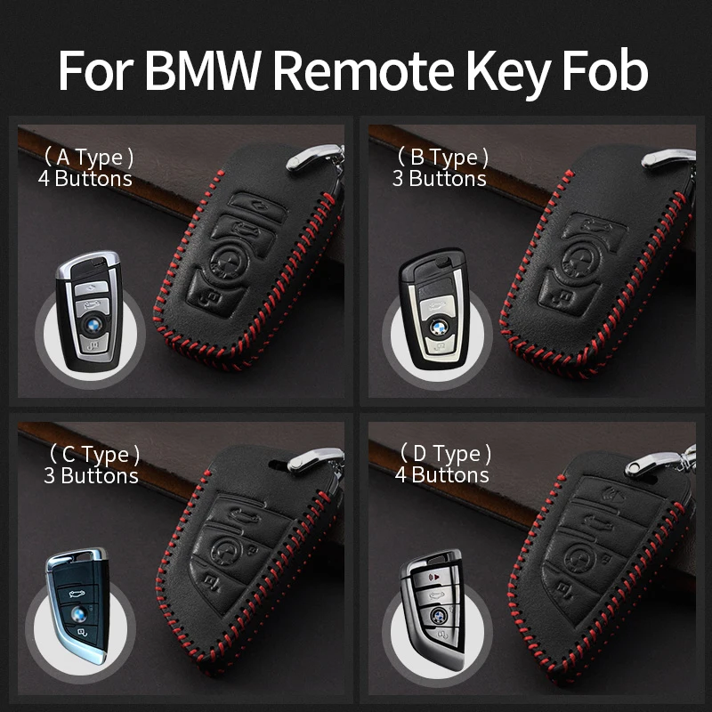 QUEES чехол для ключей с дистанционным управлением BMW 1 3 5 6 7 Series X3 X5 X6 Z4 116i 118i 120i 125i 320i