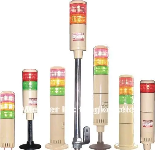 JSL-33 DC24V/12 В 5 Вт промышленных led сигнала башня Светодиодная лампа с зуммер |
