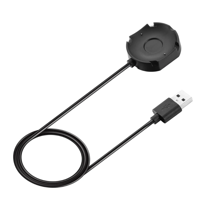 OOTDTY 1 м USB Зарядное устройство Док-станция Колыбель кабельная линия для Nokia сталь HR 36 мм 40 мм часы
