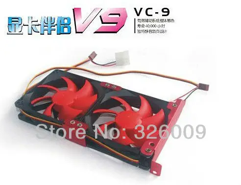PCI вентилятор видеокарта охлаждения доль 9 см для NVIDIA и ATI Графика Кулер GPU