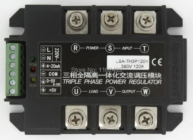 LSA-TH3P120Y трехфазный регулятор напряжения переменного тока 380 А в/модуль регулятора