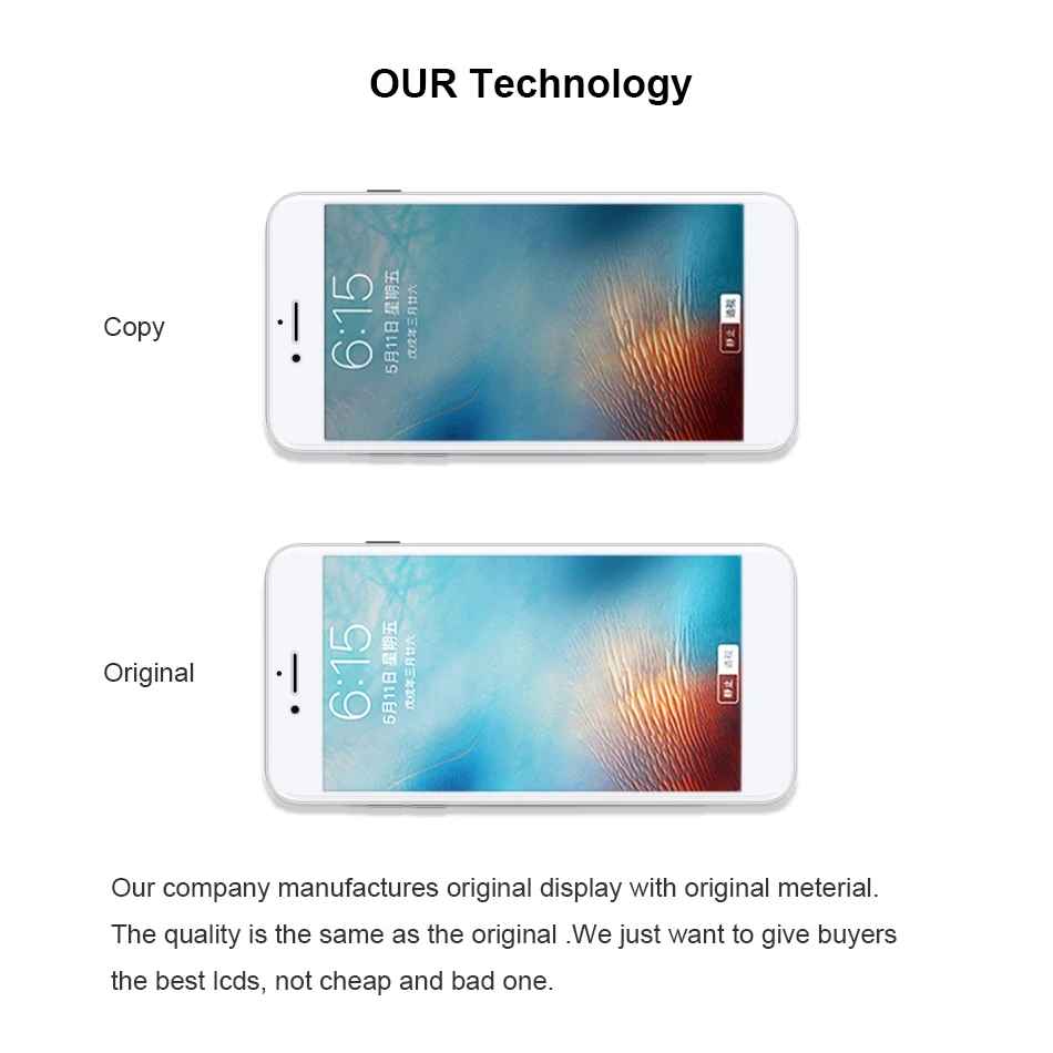 100% AAAAA OEM Оригинальный ЖК экран для iPhone 7 Plus 8 дисплей дигитайзер сенсорный модуль