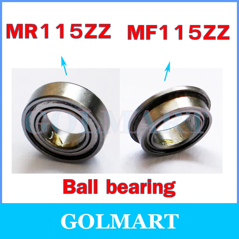 3 шт./лот 5*11*4 мм 5x11x4 MR115ZZ MF115Z MR115 2Z металлический экранированный подшипник для