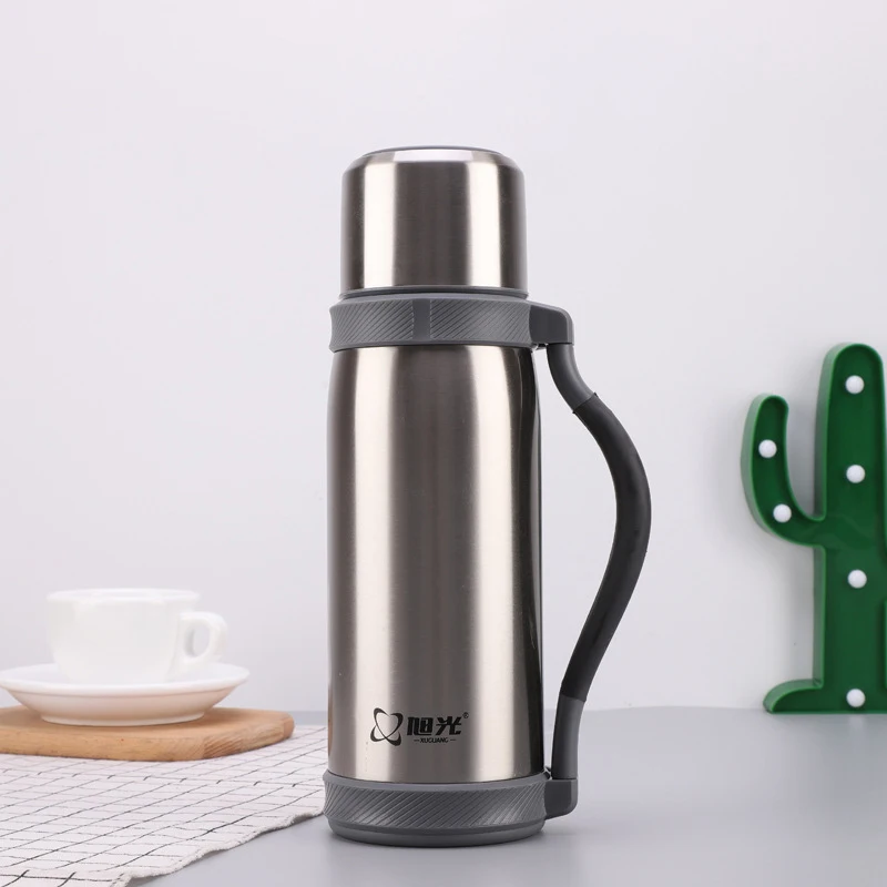 Bear Leader/1200 мл Нержавеющая сталь вакуумная Термокружка для отдыха на открытом