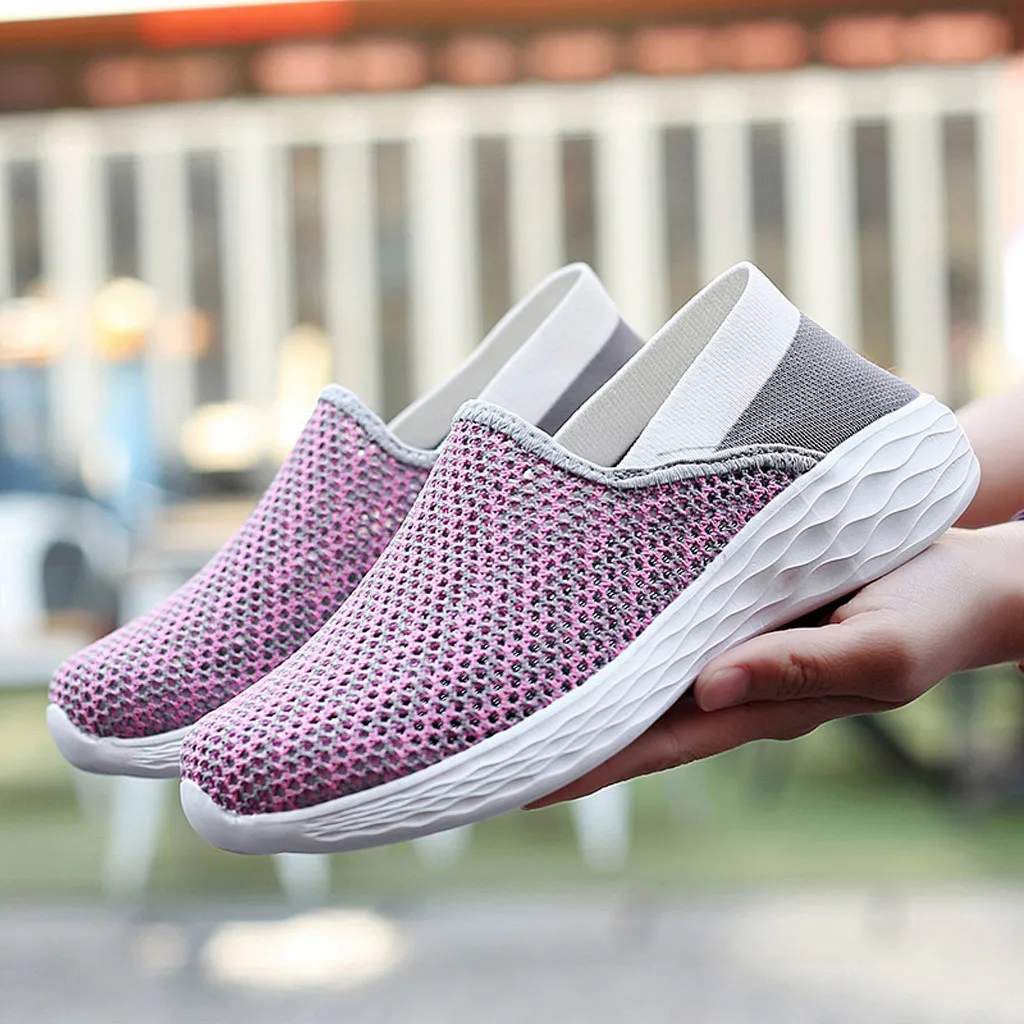 Женские кроссовки; 4 цвета; дышащие уличные кроссовки; Размеры 35-42; tenis feminino Zapatos De Mujer