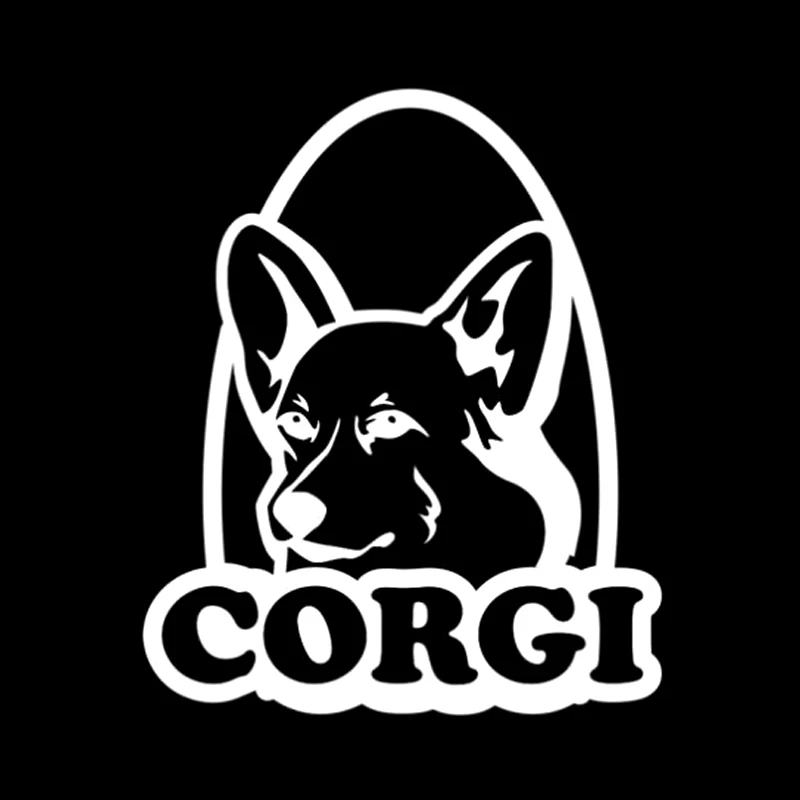 

Corgi Decal Motorcycle Car Sticker Vinyl Decor Motorcycle sticker