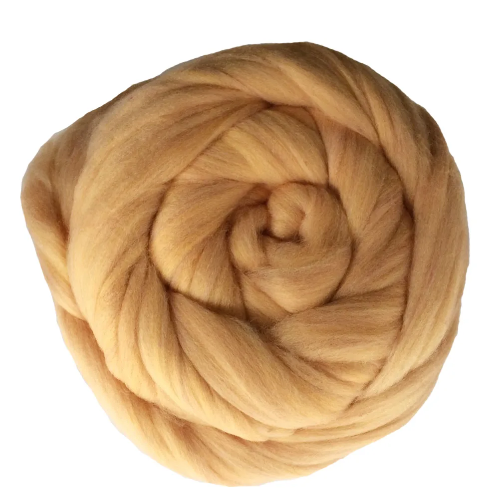 Camel 500 г новое супер короткое одеяло, пряжа, модное украшение дома, шерсть мериноса, альтернативная пряжа - Цвет: Camel
