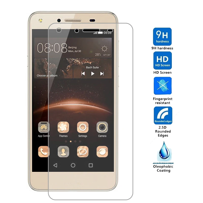 Для huawei Y6 Honor 4A закаленное стекло для Huawei Y3 II Y5 Y7 противовзрывная Защита экрана Pro