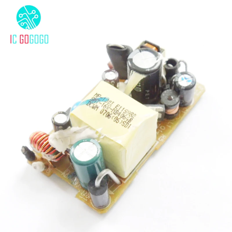 1000MA AC DC 5V 1A переключение Питание несмонтированная плата зарядного устройства с