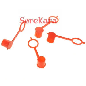 Пластиковые колпачки M6 M8 M10 для смазки, красные полиэтиленовые пылезащитные колпачки для метрической нити, смазка Zerk, фитинги для сосков