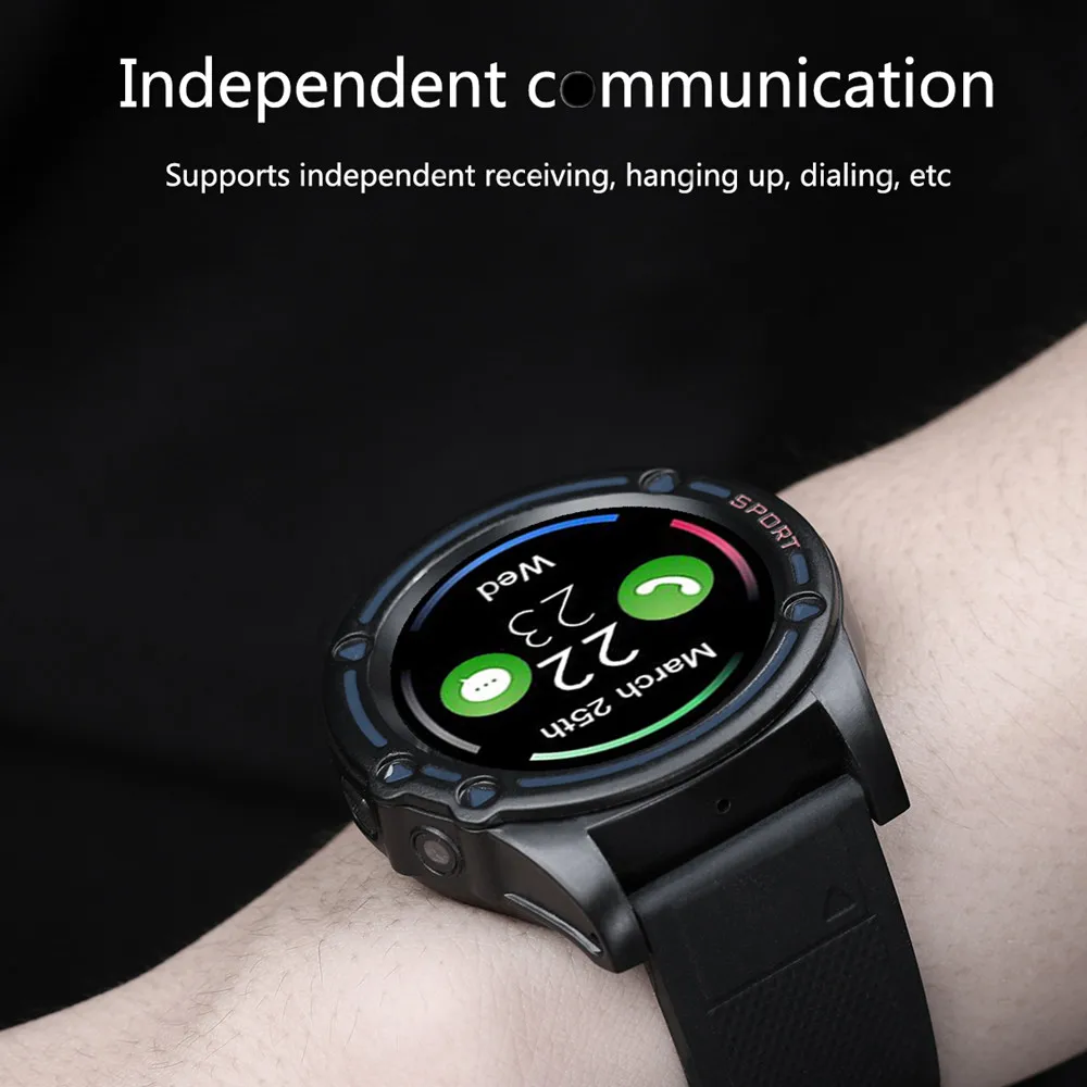 Bluetooth DT18 Smartwatch кремния Relogio Android Smart часы GSM Телефонный звонок Поддержка sim-tf Камера