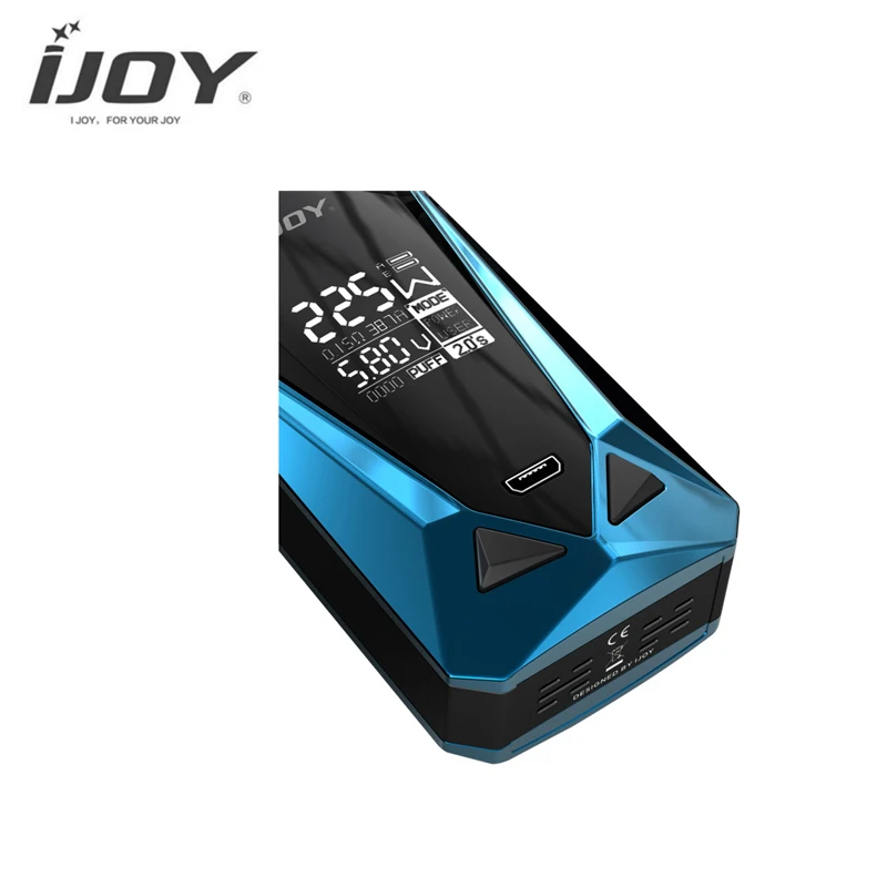 225 Вт iJoy Diamond Мини поле Mod электронная сигарета с алмазной Sub Ом Танк 5 мл бесплатная