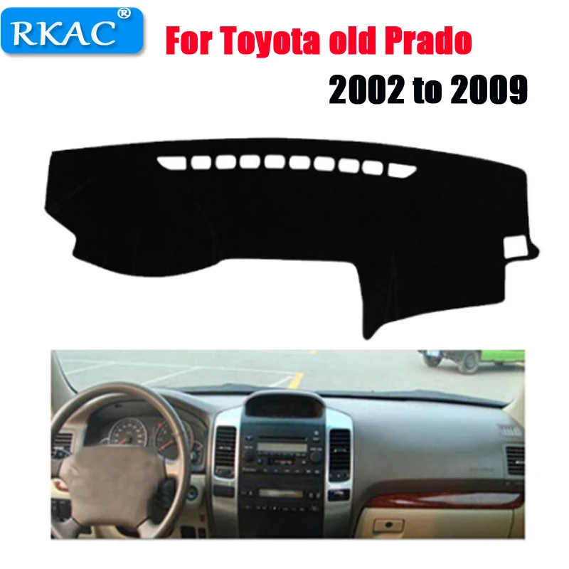 Автомобильный коврик для приборной панели TOYOTA Old PRADO 2002 2009 лет левосторонний