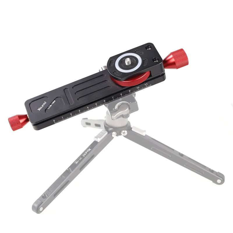XILETU LCB 16M Mini Macro Photography Rail Slider Настольный портативный слайдер для камеры Time lapse ARCA
