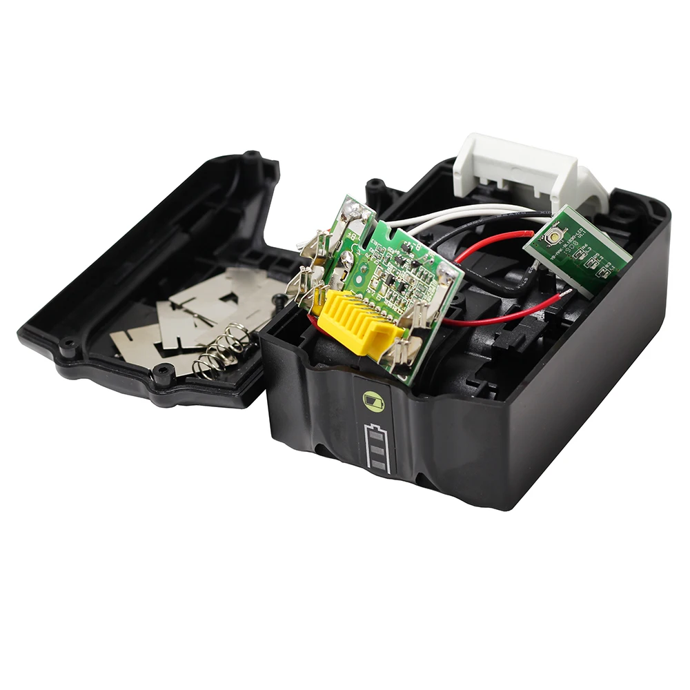 Блок для хранения аккумуляторов 18 в печатная плата пластиковом корпусе со