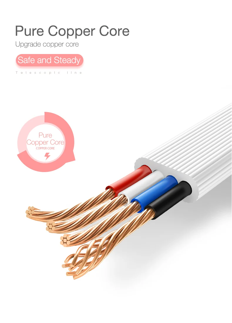 CAFELE usb type-C кабель для мобильного телефона Xiaomi huawei USB-C Быстрая зарядка mini type-C кабель для samsung Galaxy S9 Синхронизация данных