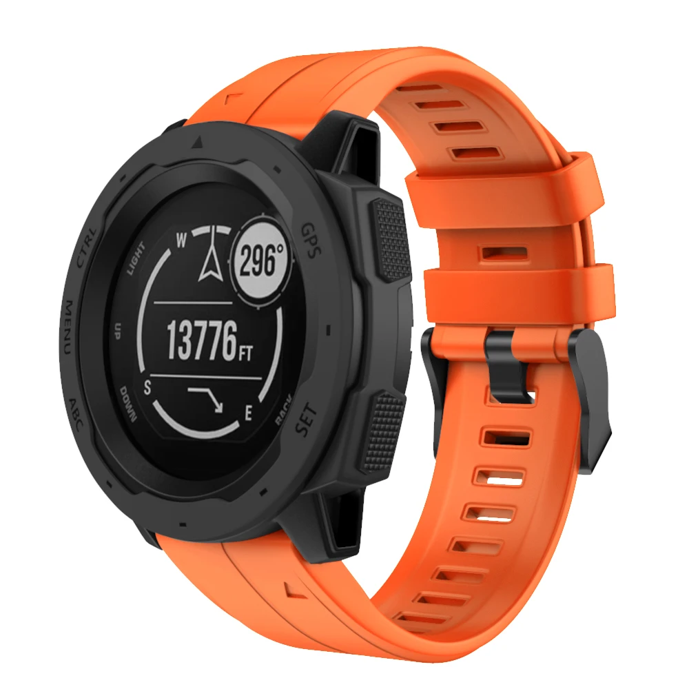 Fivstr Гладкий узор Easyfit ремешок для часов Garmin Fenix 5X5 Plus 3 3HR D2 S60 MK1 Смарт часы Quick Release ремешок на запястье