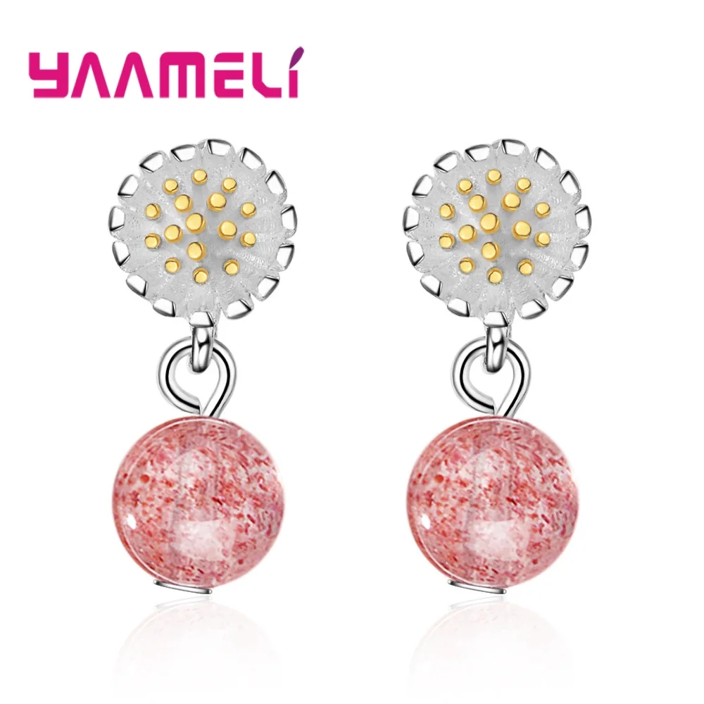 Милые и элегантные серьги для женщин девочек ювелирные изделия из стерлингового