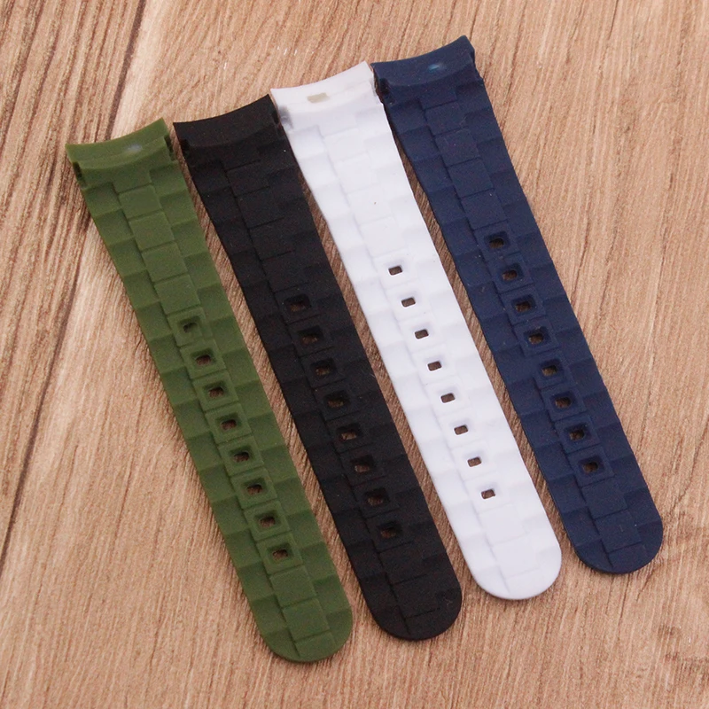 Watch Accessories for ICE Silicone Straps 20mm Elbow with Multicolor Rubber 10 000 LB RatingMen's and women's watch band | Наручные