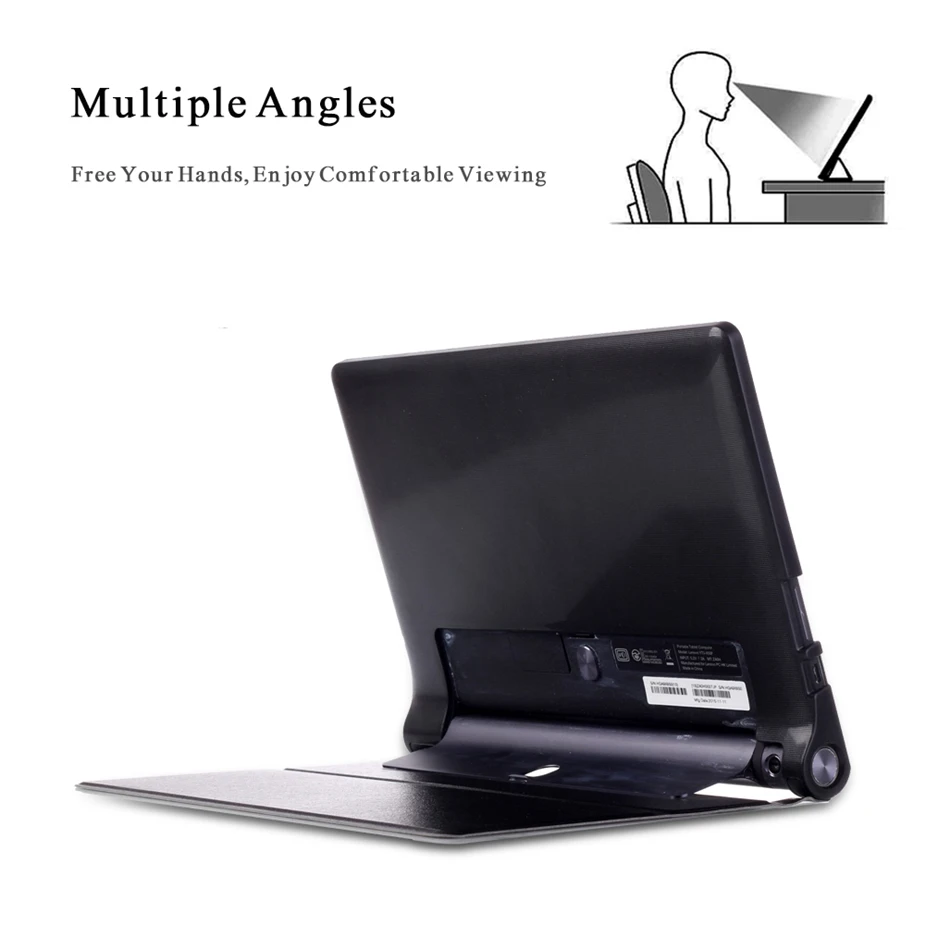 Магнитный чехол GUKEEDIANZI PU для lenovo YOGA Tab 3 10 X50F X50M X50L YT3-X50F YT3-X50M 10," складной Фолио стоячая таблетница