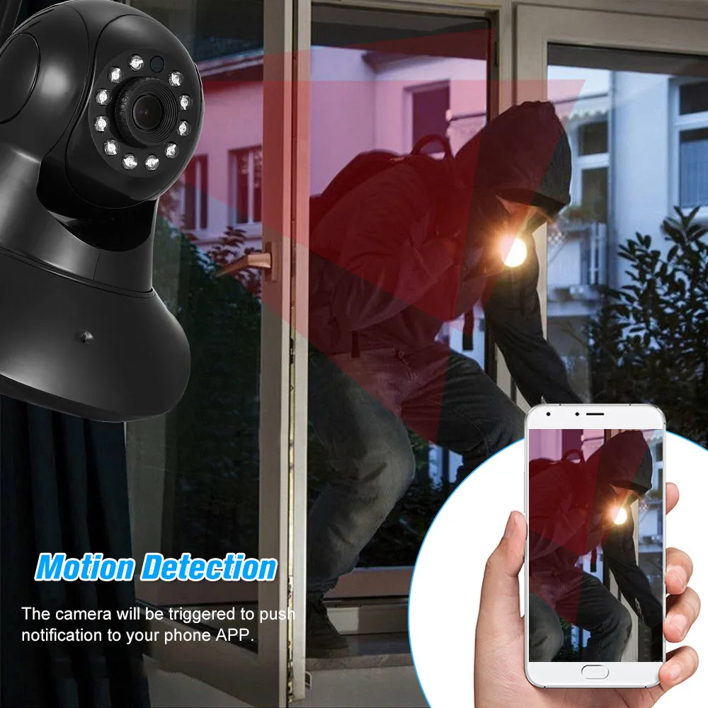 720P IP Камера CCTV камеры видеонаблюдения для Android/iOS APP IR CUT фильтр камера с