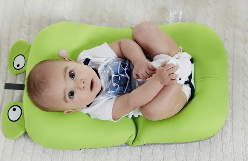 Wecute, детский коврик для ванной, мультяшный, милый, мягкий, противоскользящий, для младенцев, подушка для душа, для новорожденного, безопасность, сиденье, поддержка, подушка, коврик, подарок