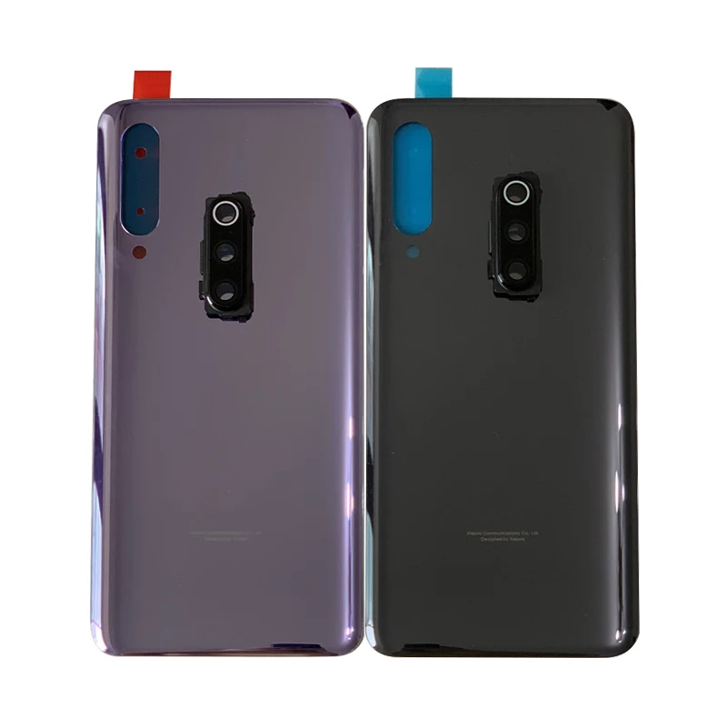 M& Sen для 6,3" Xiao mi 9 mi 9 mi 9 M9 mi 9 mi 9 стеклянная задняя крышка батарейного отсека чехол задняя дверь с черной рамкой камеры