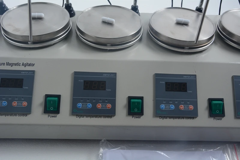 

6 Heads Multi unit units Digital Thermostatic Magnetic Stirrer Hotplate mixer 110V or 220V