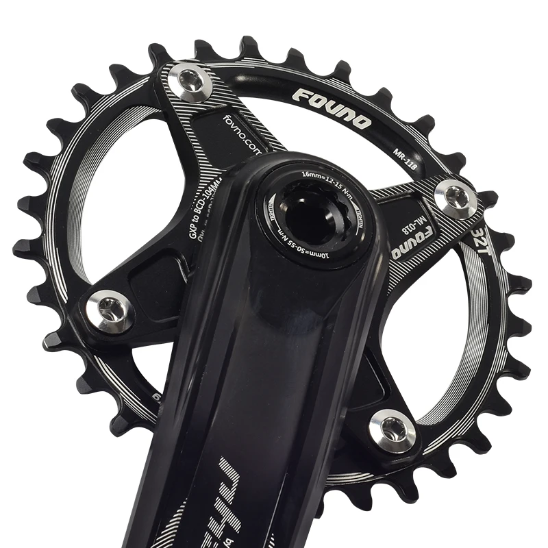 Fovno 7 12 скоростной шатун велосипедная цепь колеса MTB для горного велосипеда bcd104мм