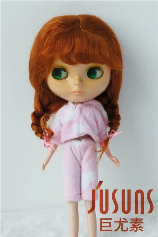JD2031 Длинные Ангольские мохер милые Анна косы BJD кукольные парики Размер 10-11 дюймов кукольные аксессуары