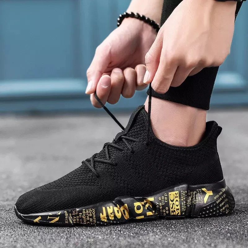 

Men Casual Shoes Fashion Brand Light Breathable Mesh Shoes Men Sneakers Tenis Masculino Adulto Outdoor Non Slip Shoes Size 39-46