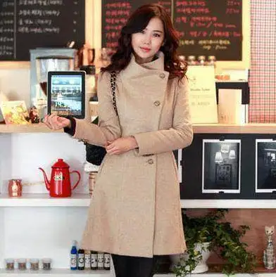 Женское дизайнерское осеннее пальто Nicesense зимнее abrigos mujer invierno манто женское