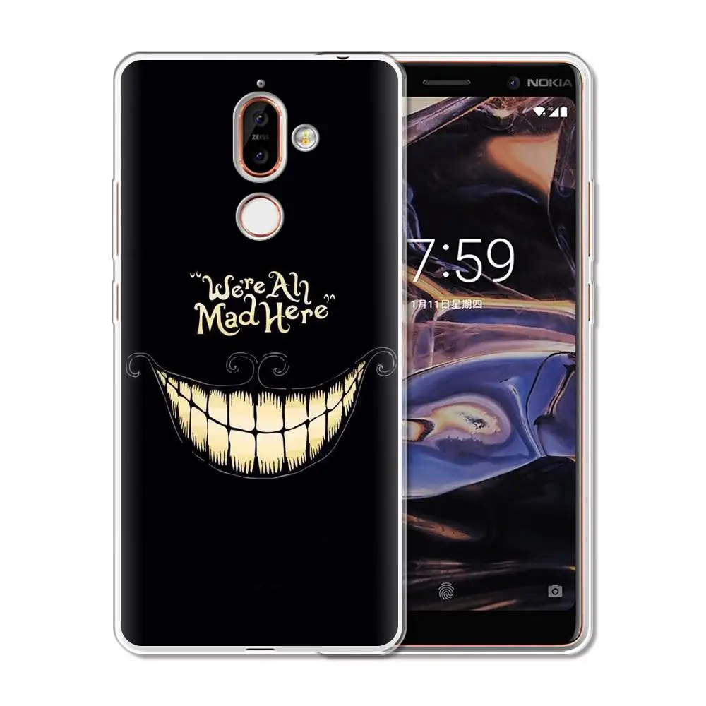 Чехол YIKS для Nokia 2 3 4 5 6 7 2018 X3 X5 X6 X7 Мягкая силиконовая задняя крышка 1 Plus чехол |