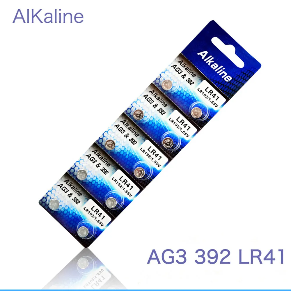 200 шт. батарейки AG3 1 55 в LR41 192 L736 392 SR736 V36A | Электроника