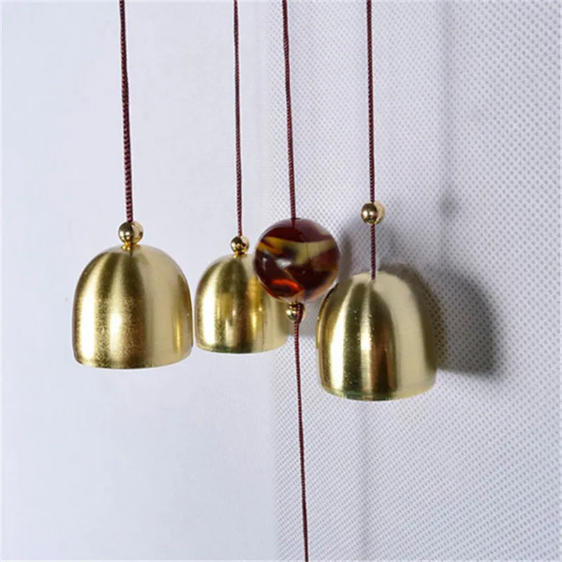 2017 украшения дома Двор Гостиная Украшение 6 колоколов Медь часы колокольчиков