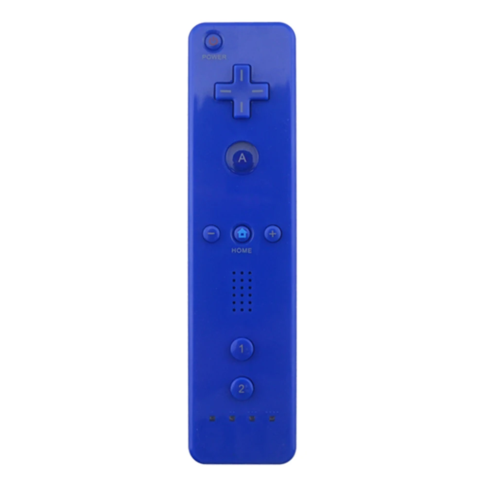 Navy blue Для консоли для wii 2 в 1 встроенный контроллер Motion Plus геймпад - Цвет: Navy blue