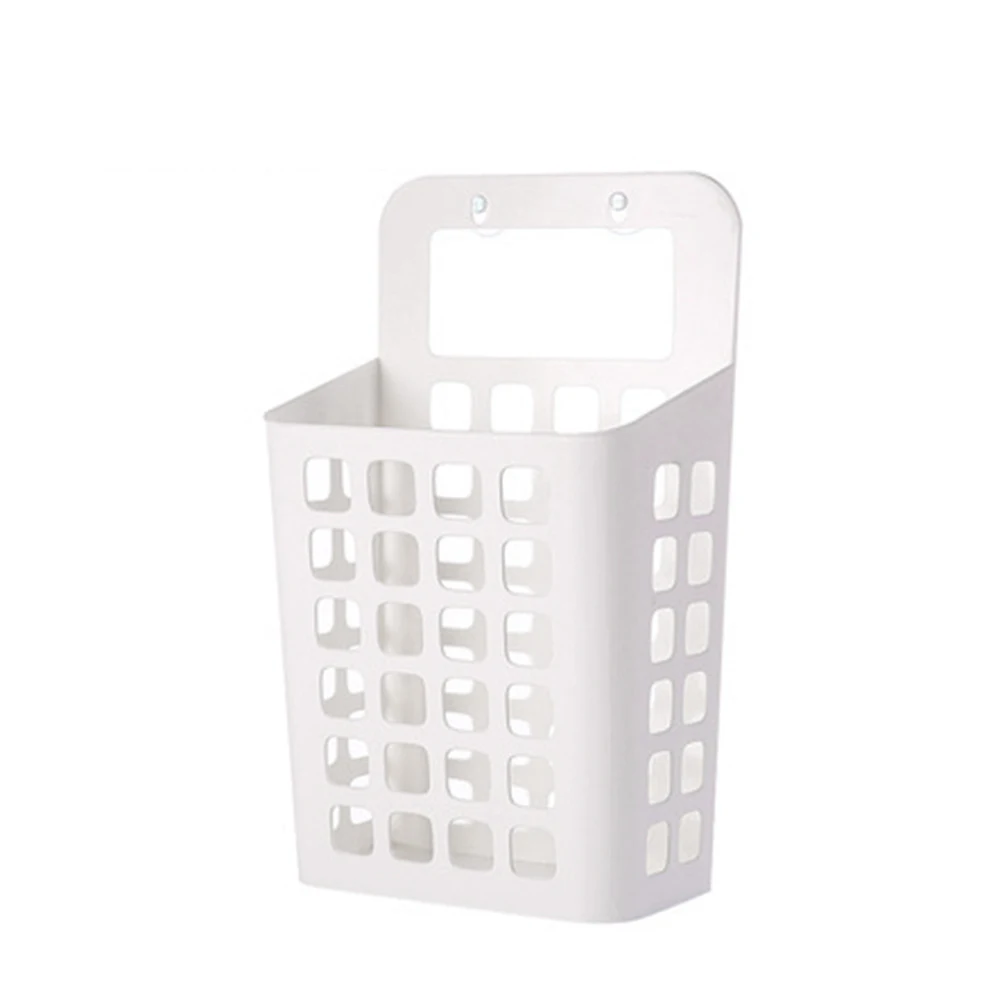 

2019 New Multifunctional Suction Cup Hanging Hamper Dirty Clothes Storage Plastic Storage Basket Large Laundry Basket
